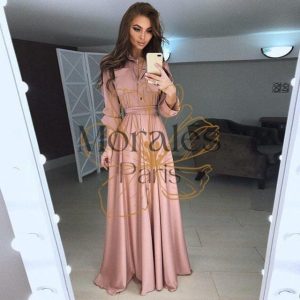 Robe Bohème Mariage Rose Chic
