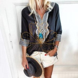 Tunique Femme Ethnique Bohème