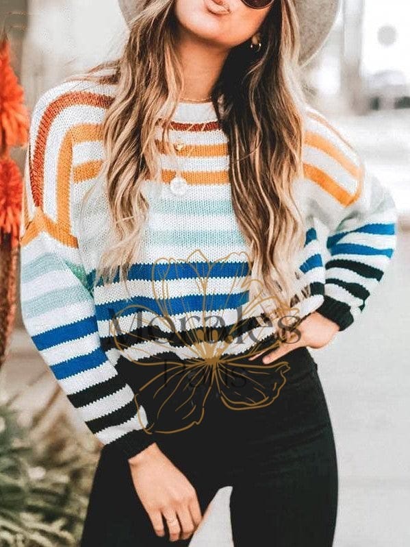 Pull Bohème Arc en Ciel – Image 2