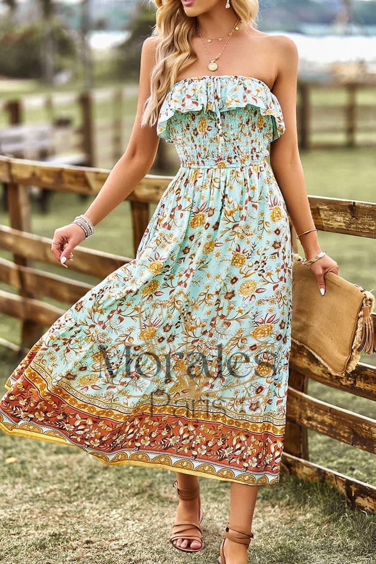 Robe Baptême Champêtre Femme - Image 3