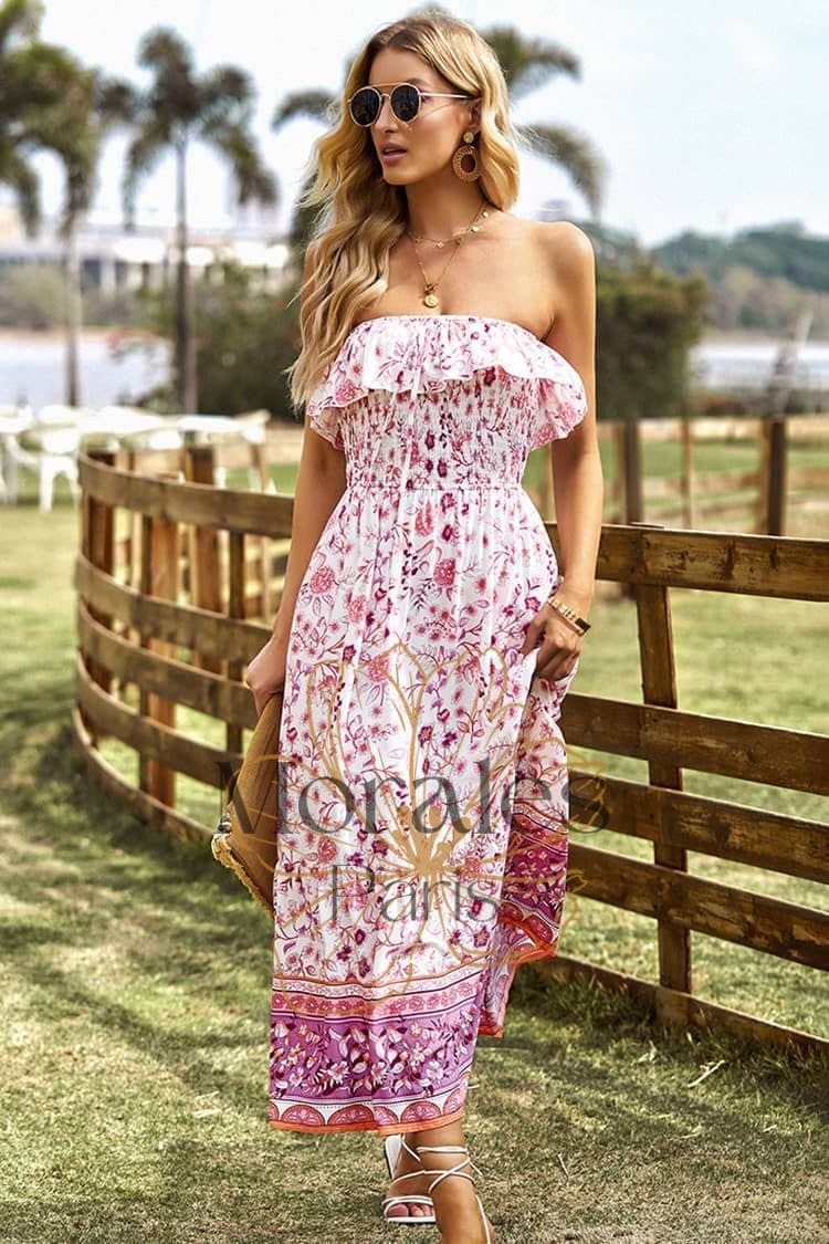 Robe Baptême Champêtre Femme