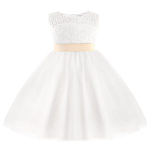 Robe Blanche Fille pour Communion
