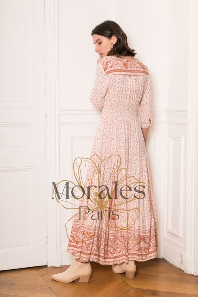 Robe Bohème Hippie Longue – Image 4