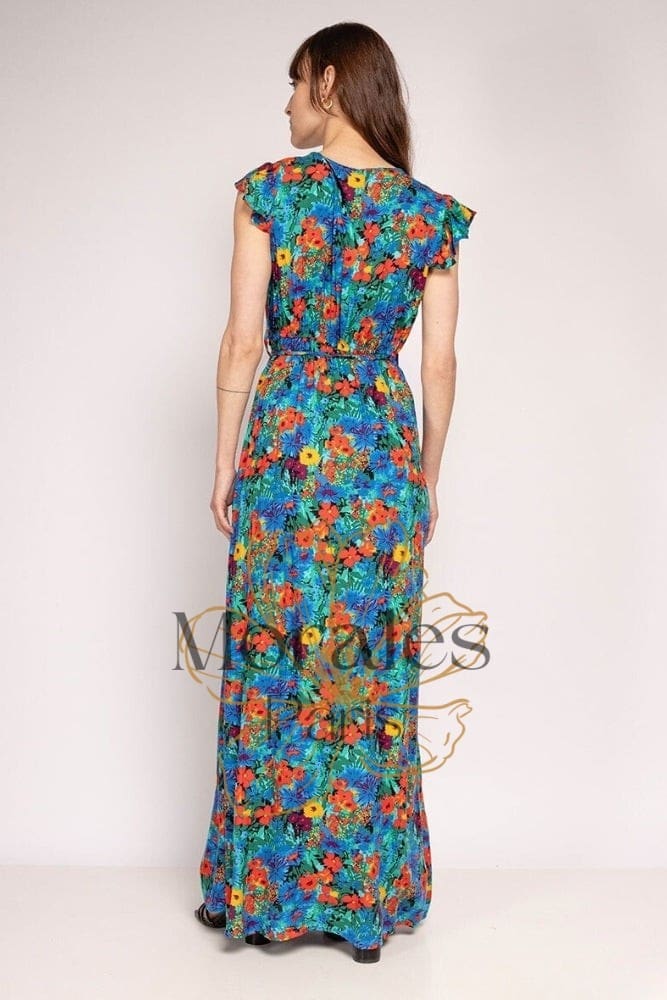 Robe Bohème Longue Fleurie – Image 9