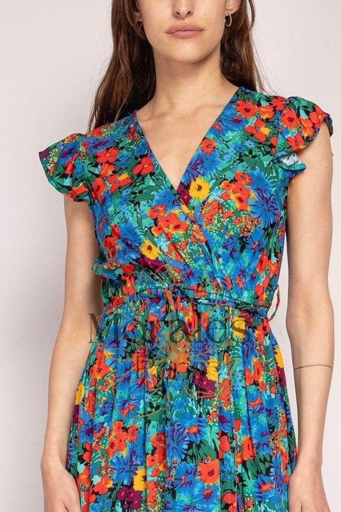 Robe Bohème Longue Fleurie – Image 8