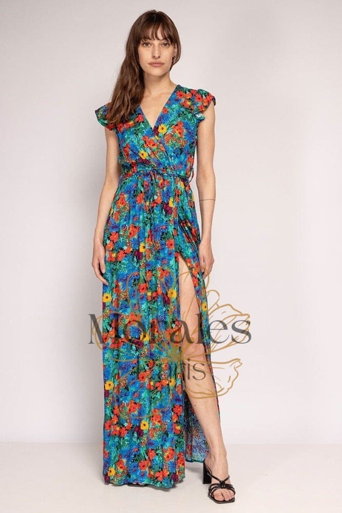 Robe Bohème Longue Fleurie – Image 2