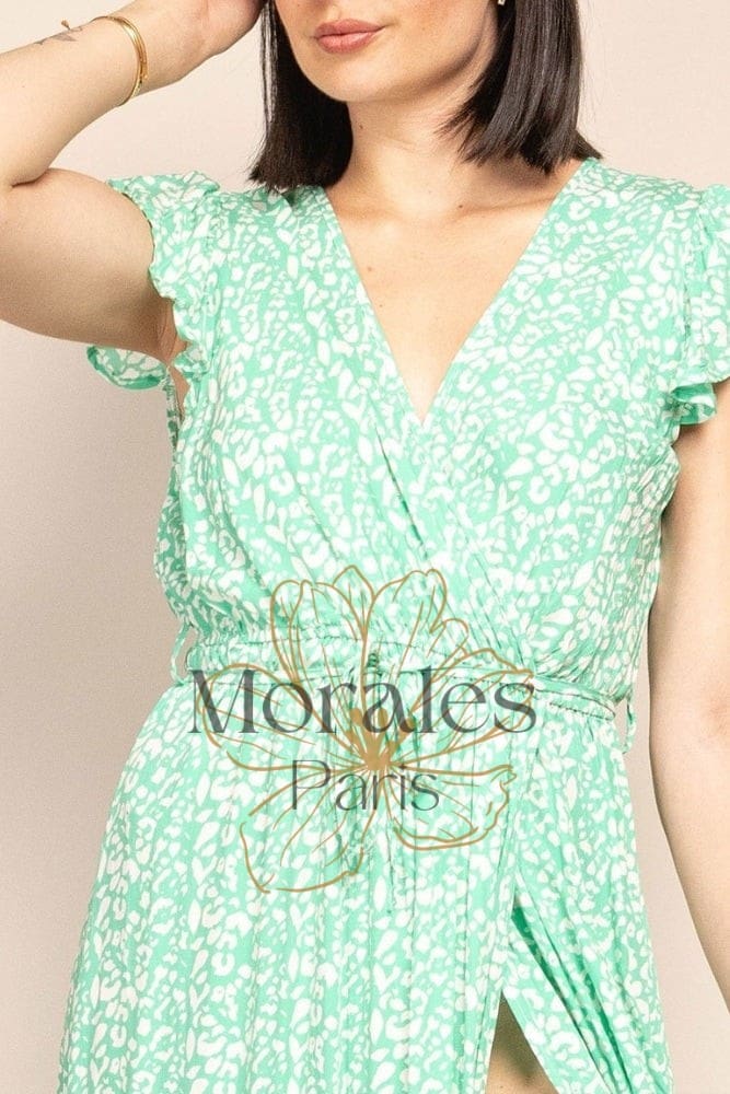 Robe Longue Bohème Fluide – Image 4