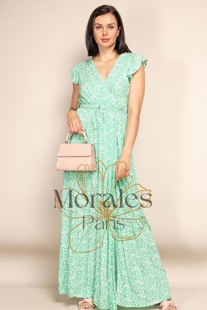 Robe Longue Bohème Fluide – Image 3