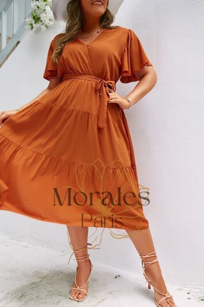 Robe Bohème Longue Grande Taille – Image 5