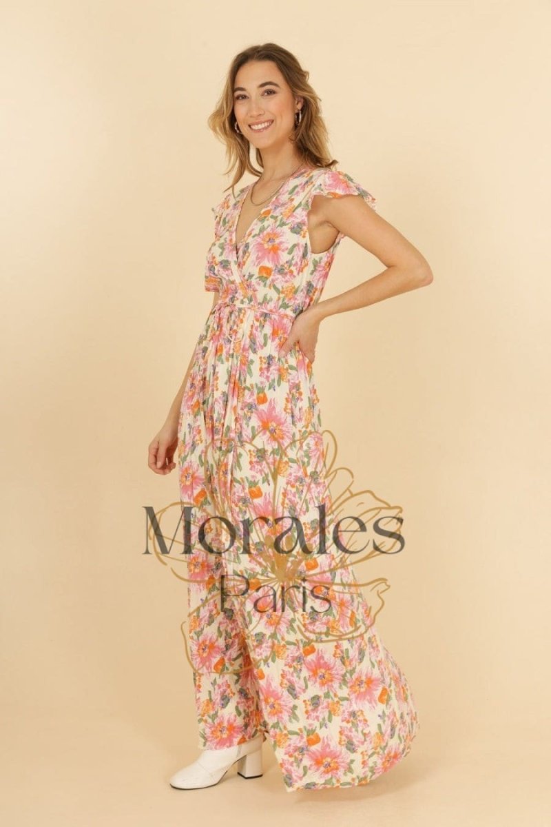 Robe Bohème Longue Vanille – Image 6