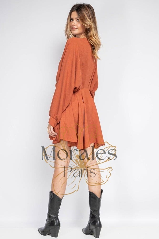 Robe Bohème Manches Longues – Image 4