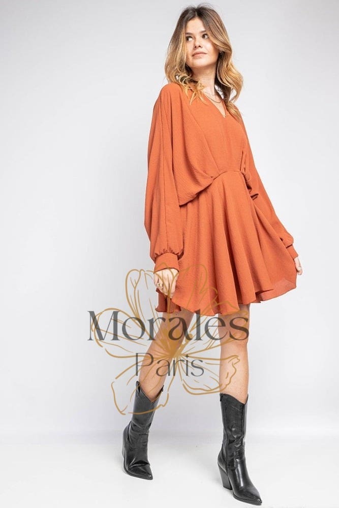 Robe Bohème Manches Longues – Image 3