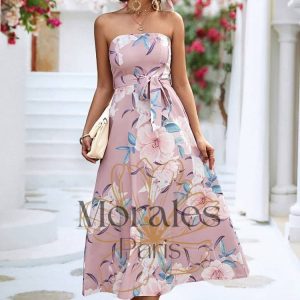 Robe Bustier Chic et Champêtre Pour Mariage
