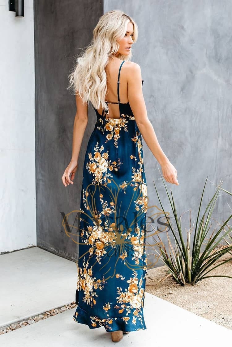 Robe Cache-Coeur Champêtre Chic Mariage – Image 8