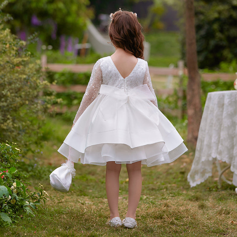 Robe Cérémonie Fille Bohème - Image 4