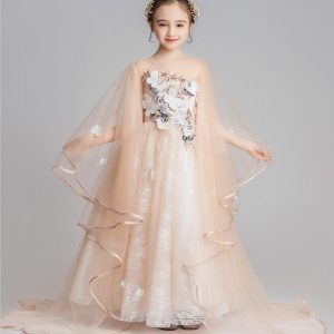 Robe Cérémonie Fille Avec Traine