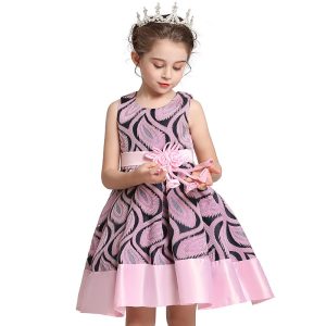 Robe Cérémonie Fille Rose