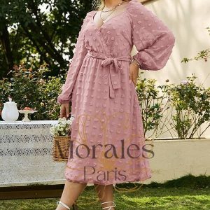 Robe Champêtre Chic  Grande Taille
