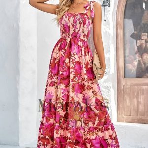 Robe Champêtre Colorée