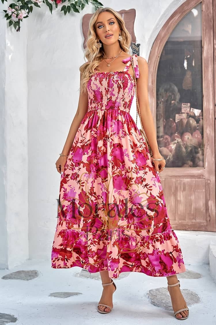 Robe Champêtre Colorée - Image 6