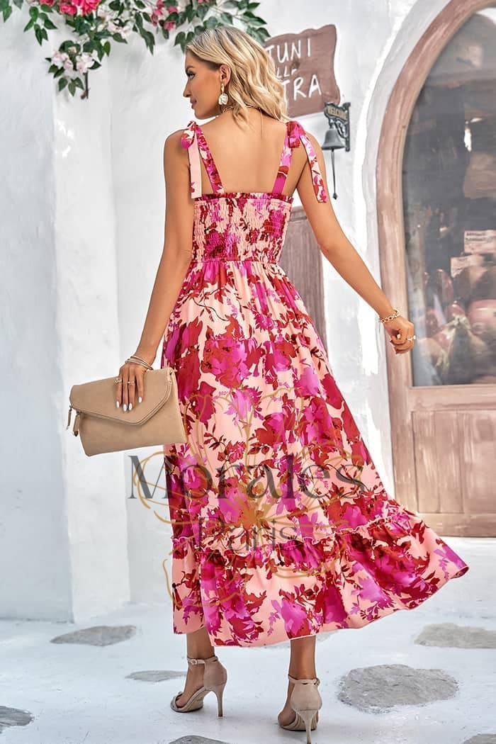 Robe Champêtre Colorée - Image 7