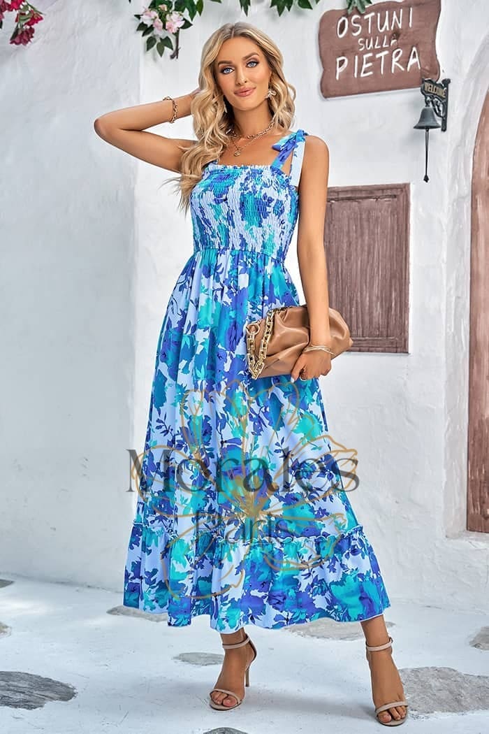 Robe Champêtre Colorée - Image 4