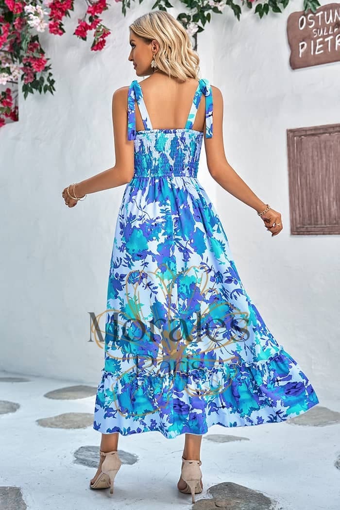 Robe Champêtre Colorée - Image 9