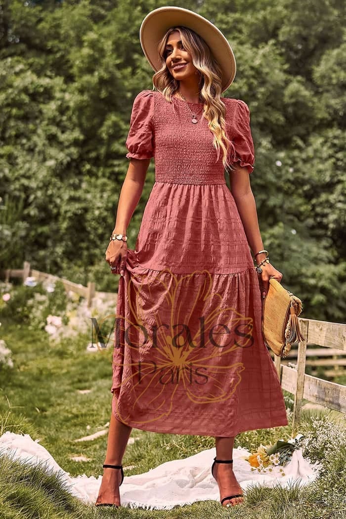 Robe Champêtre Invitée Mariage – Image 6