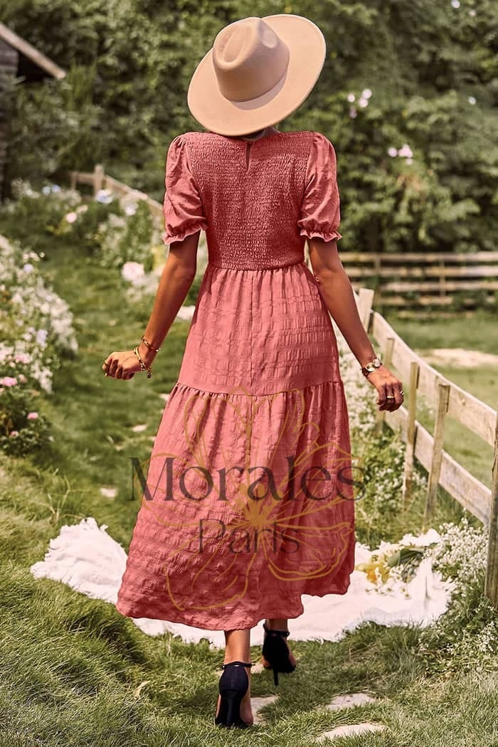 Robe Champêtre Invitée Mariage – Image 7