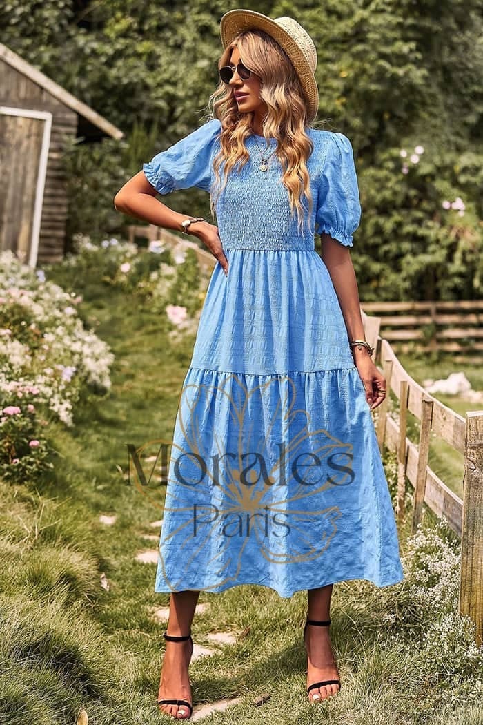 Robe Champêtre Invitée Mariage – Image 3