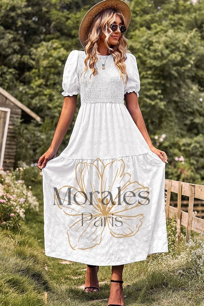 Robe Champêtre Invitée Mariage – Image 4