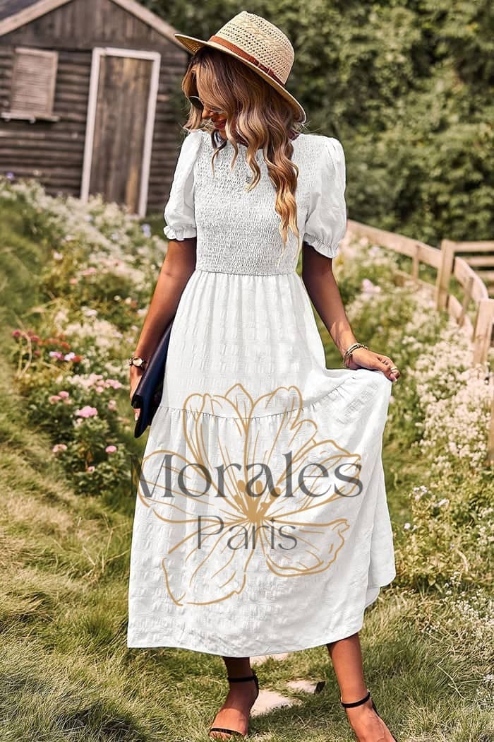 Robe Champêtre Invitée Mariage – Image 9