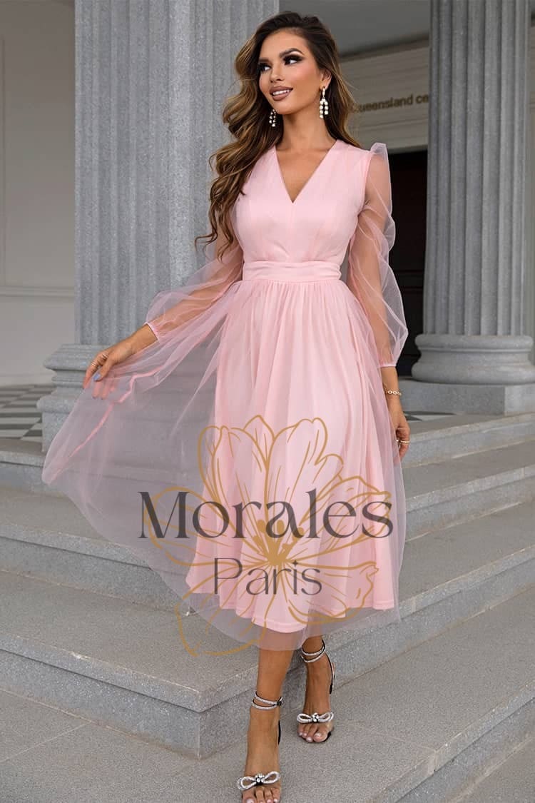 Robe Champêtre Tulle – Image 2