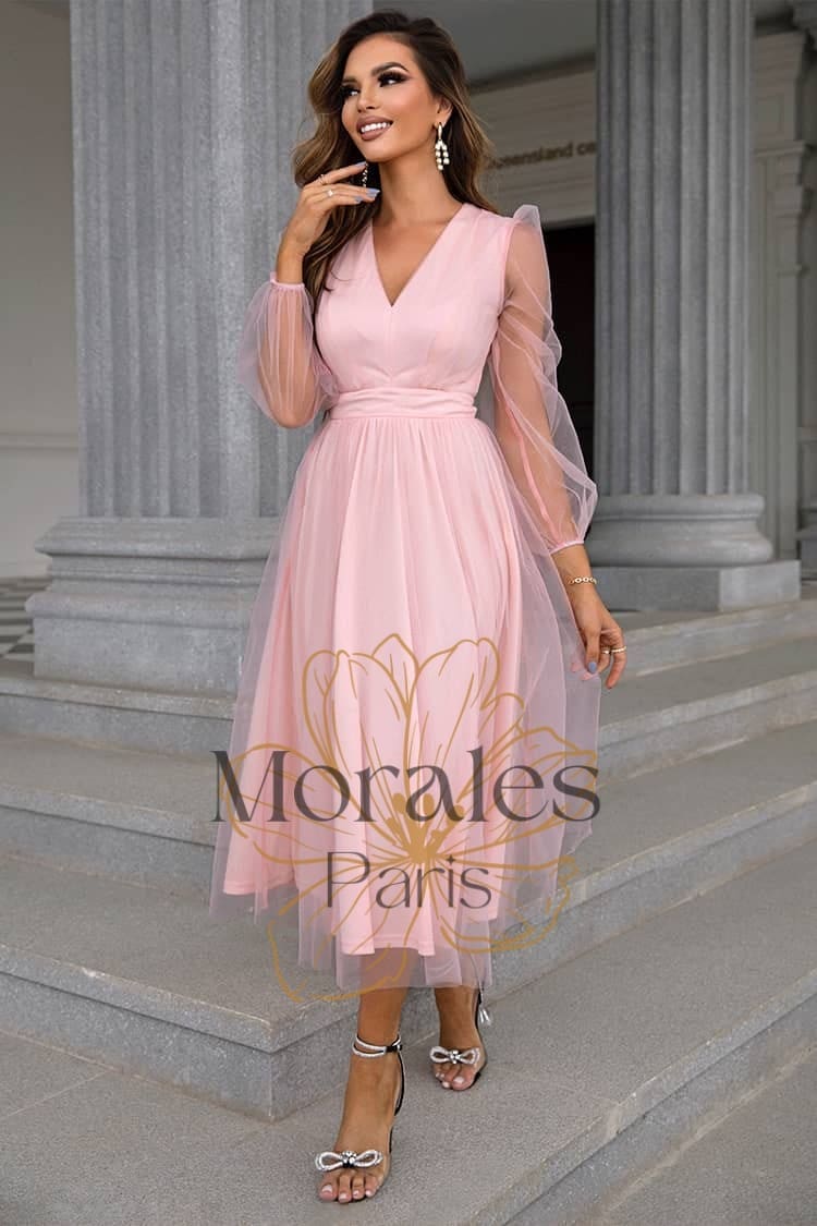 Robe Champêtre Tulle – Image 3