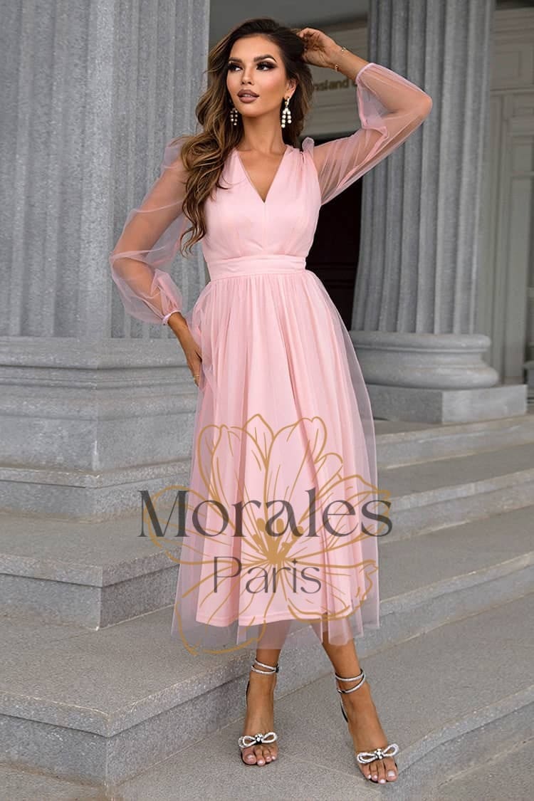 Robe Champêtre Tulle – Image 5