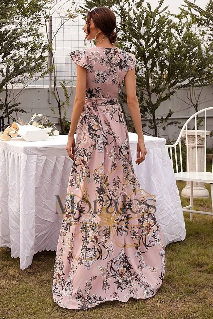 Robe Champêtre Vieux Rose – Image 7