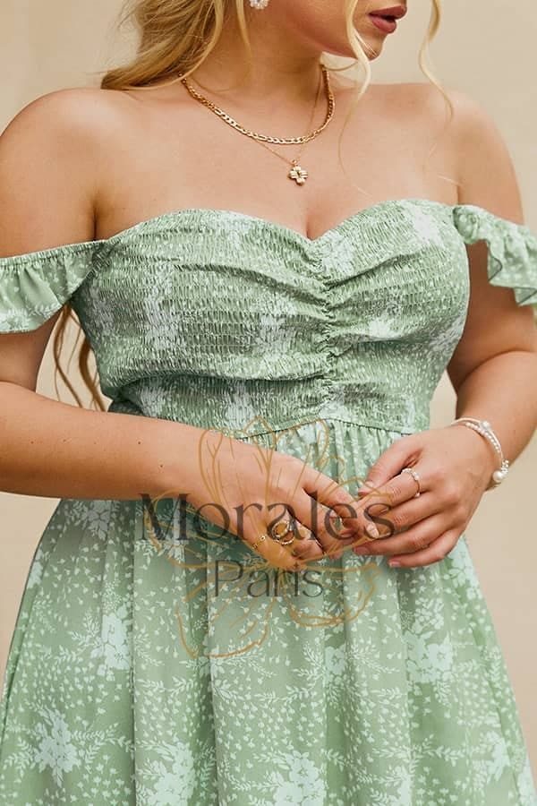 Robe Chic Et Champêtre Longue Grande Taille - Image 5