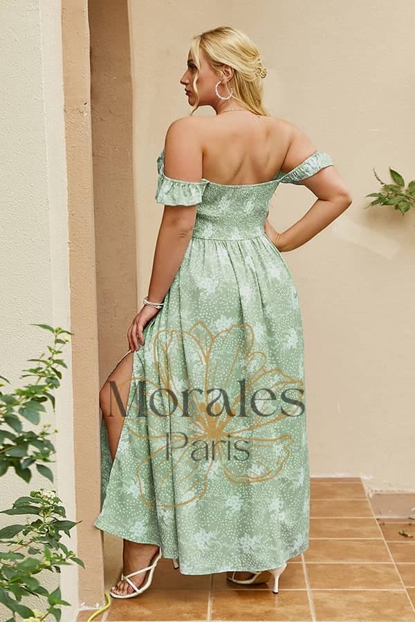 Robe Chic Et Champêtre Longue Grande Taille - Image 6