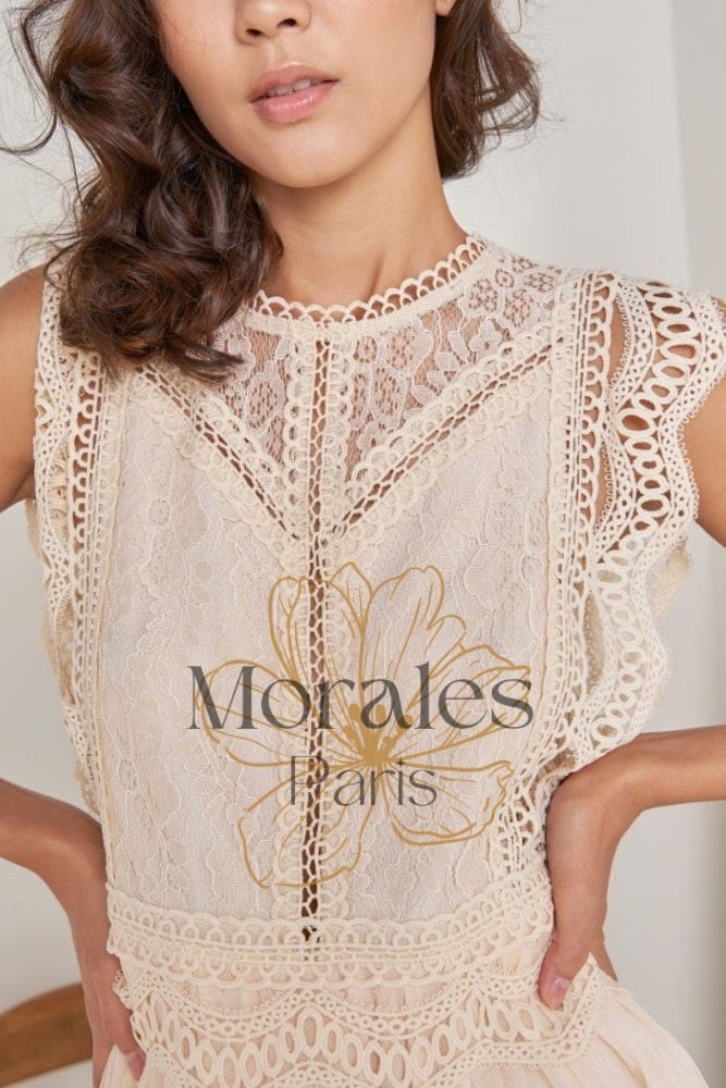 Robe Cocktail Bohème Courte – Image 9