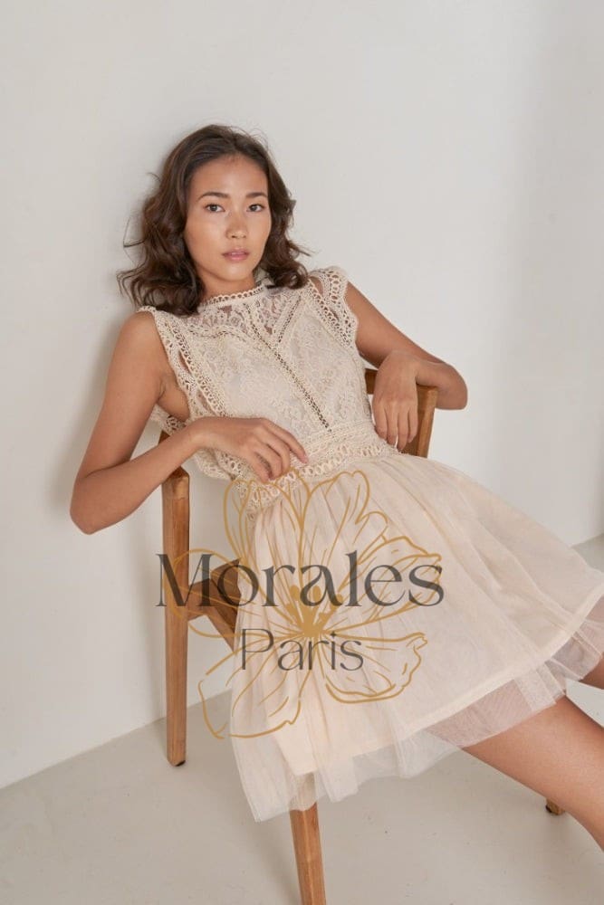 Robe Cocktail Bohème Courte – Image 8