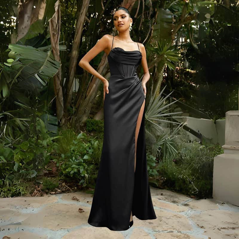 Robe Corset Satin - Image 6