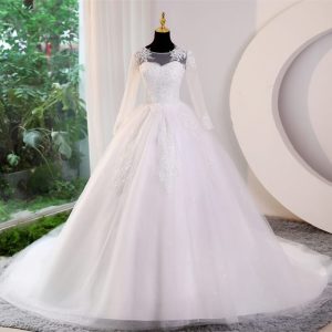 Robe de Mariée Princesse Anglaise