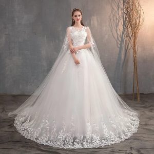 Robe de Mariée Princesse en Dentelle
