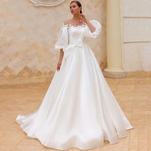 Robe de Mariée Princesse Fluide
