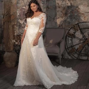 Robe de Mariée Princesse Grande Taille