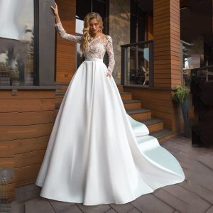 Robe de Mariée Princesse Moderne