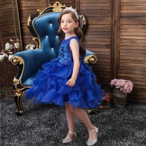 Robe Bleu Princesse