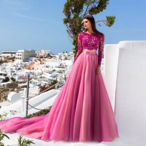 Robe de Princesse Femme Rose