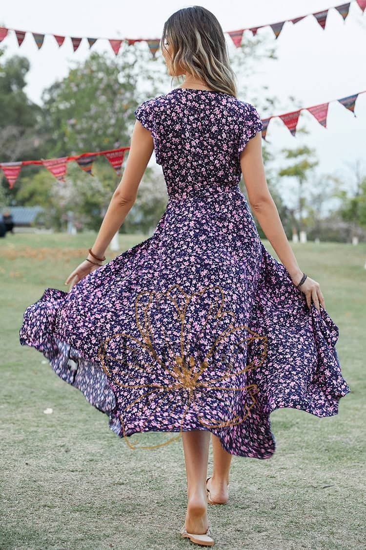 Robe De Soirée Longue Champêtre - Image 6