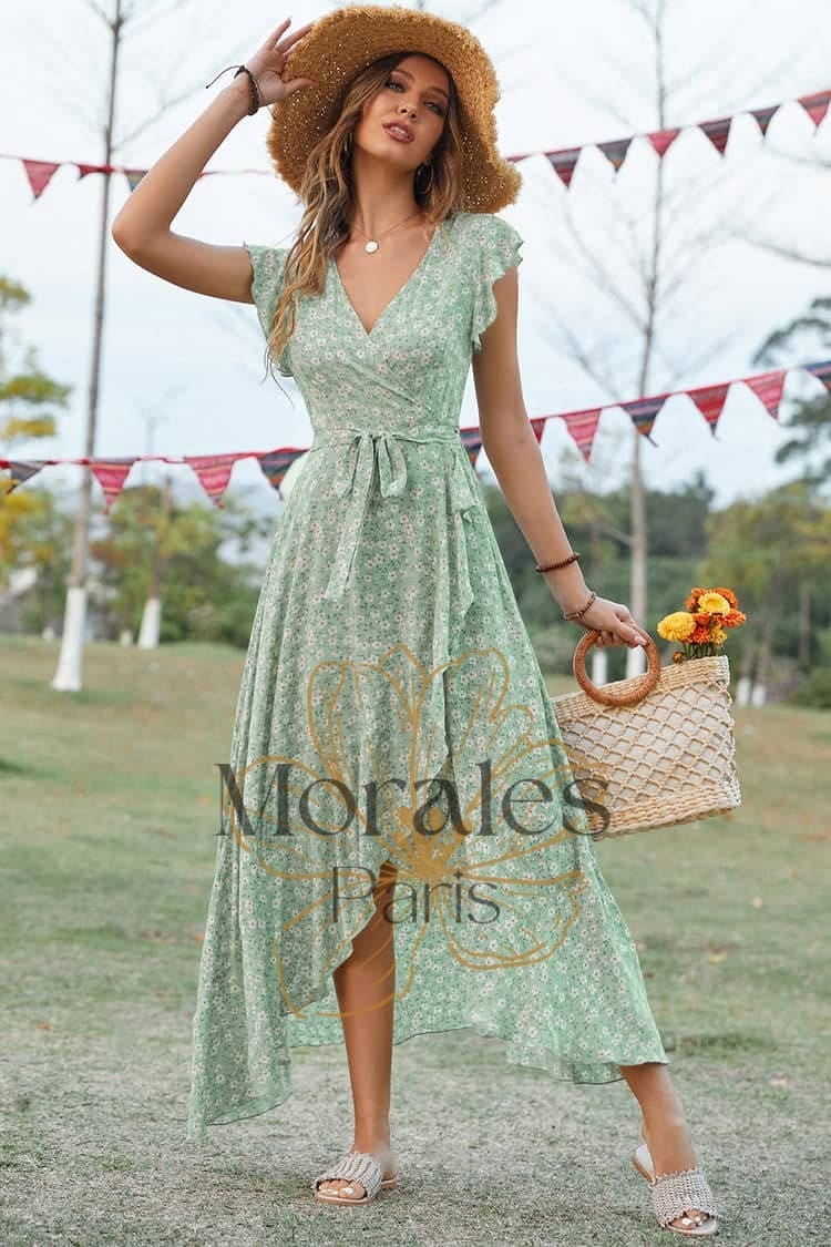 Robe De Soirée Longue Champêtre - Image 4